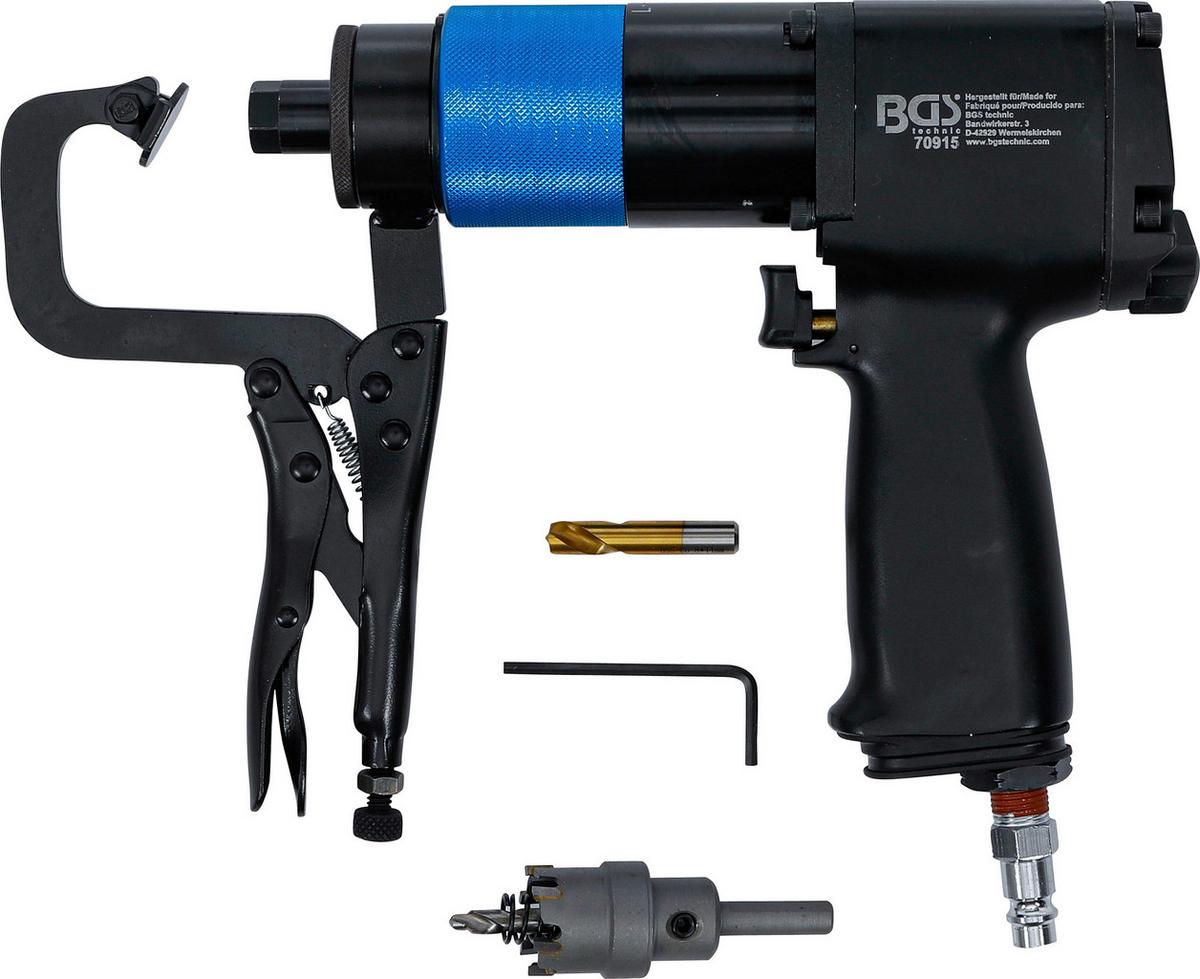 Druckluft-Schweißpunkt-Fräser 70915 - Blau/Schwarz, Basics (44,1/31,9/10,1cm)