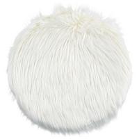 Sitzkissen Hunter Ø 38 cm Weiß - Weiß, ROMANTIK / LANDHAUS, Textil (38cm) - James Wood