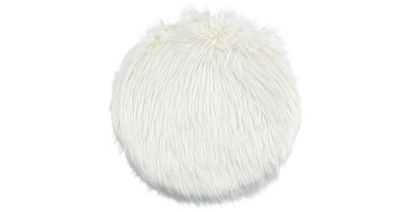 Sitzkissen Hunter Ø 38 Cm Weiß - Weiß, ROMANTIK / LANDHAUS, Textil (38cm) - James Wood