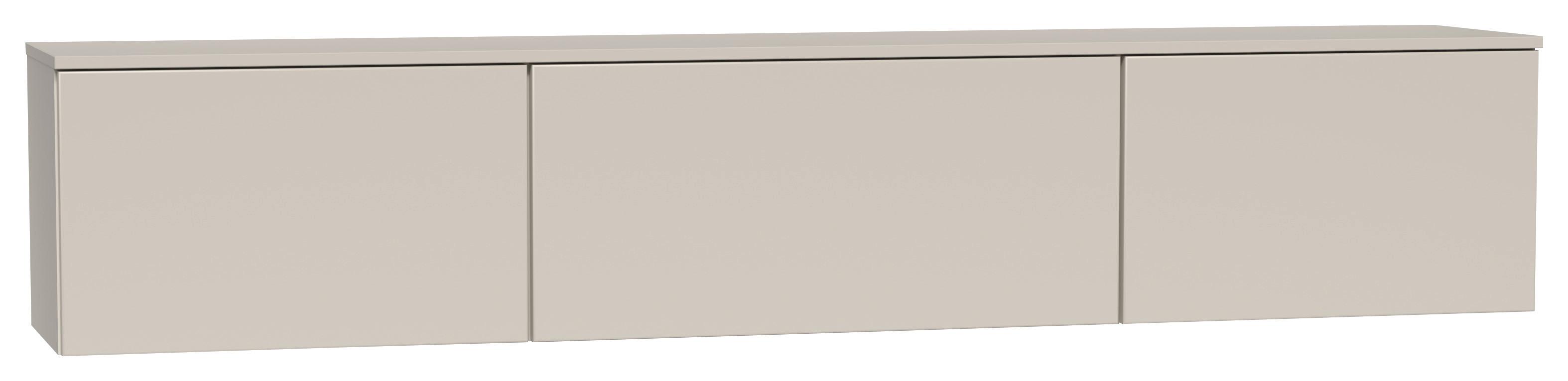 TV-Element Las Vegas Weiß B: 200 cm - Weiß, MODERN, Holzwerkstoff (200/36/37cm) - Vertico