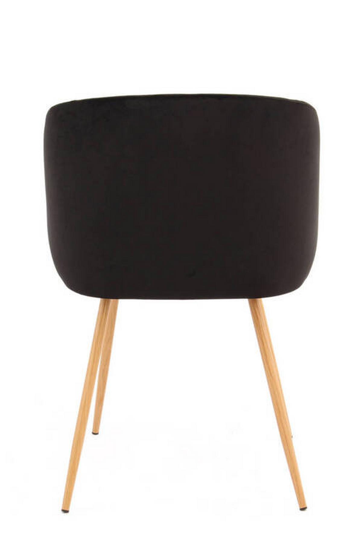 Sada stoličiek 2 kusy - čierna, Design, kov/plast (54/84/56cm)