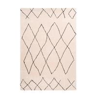Hochflor Tepppich Creme/Beige Orlando 200x290 cm - Beige/Creme, Design, Textil (200/290cm) - Kayoom
