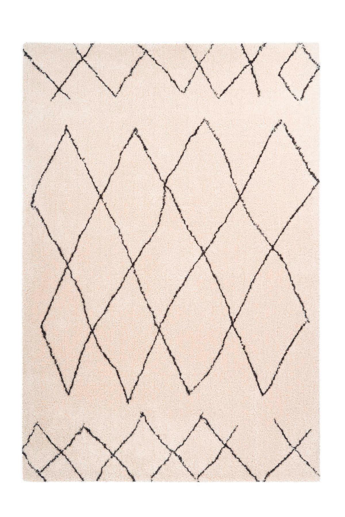 Hochflor Tepppich Creme/Beige Orlando 200x290 cm - Beige/Creme, Design, Textil (200/290cm) - Kayoom