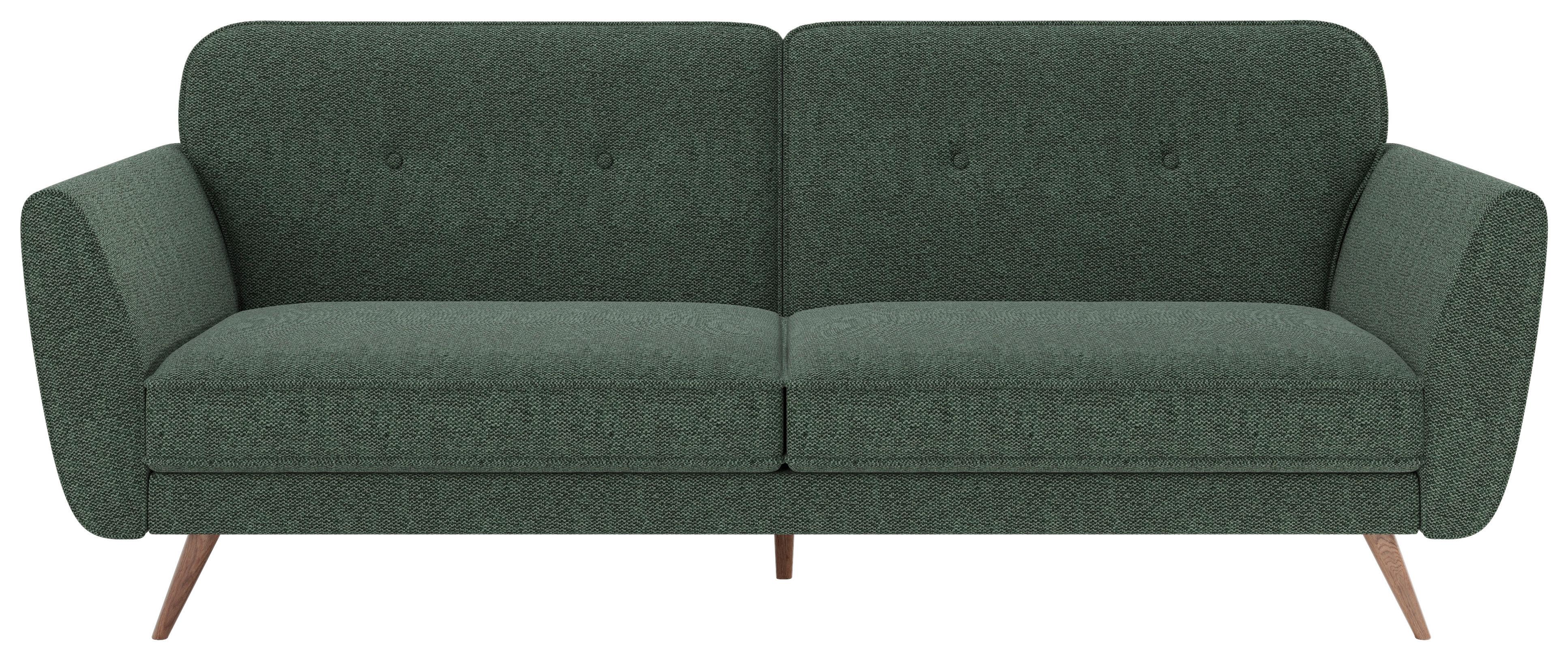 3-Sitzer-Sofa + Schlaffunktion Kopenhagen Tannengrün