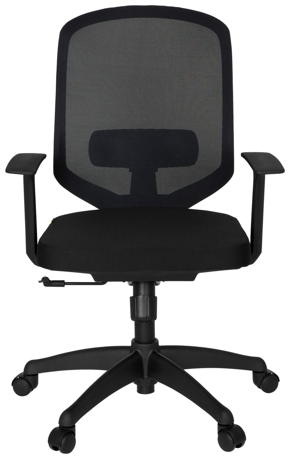 Drehstuhl Delight Schwarz - Schwarz, MODERN, Kunststoff/Textil (56/105/44cm) - MID.YOU