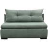 2-Sitzer-Sofa Yellow Mit Schlaffunktion Grün Cord - Schwarz/Grün, Design, Textil (154/93/85cm) - MID.YOU
