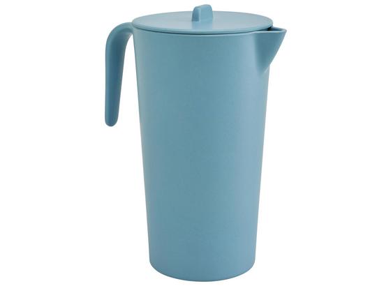 Džbán Z Bambusového Vlákna - modrá, Natur, plast/prírodné materiály (18/23cm) - Zandiara Džbán Z Bambusového Vlákna - modrá, Natur, plast/prírodné materiály (18/23cm) - Zandiara