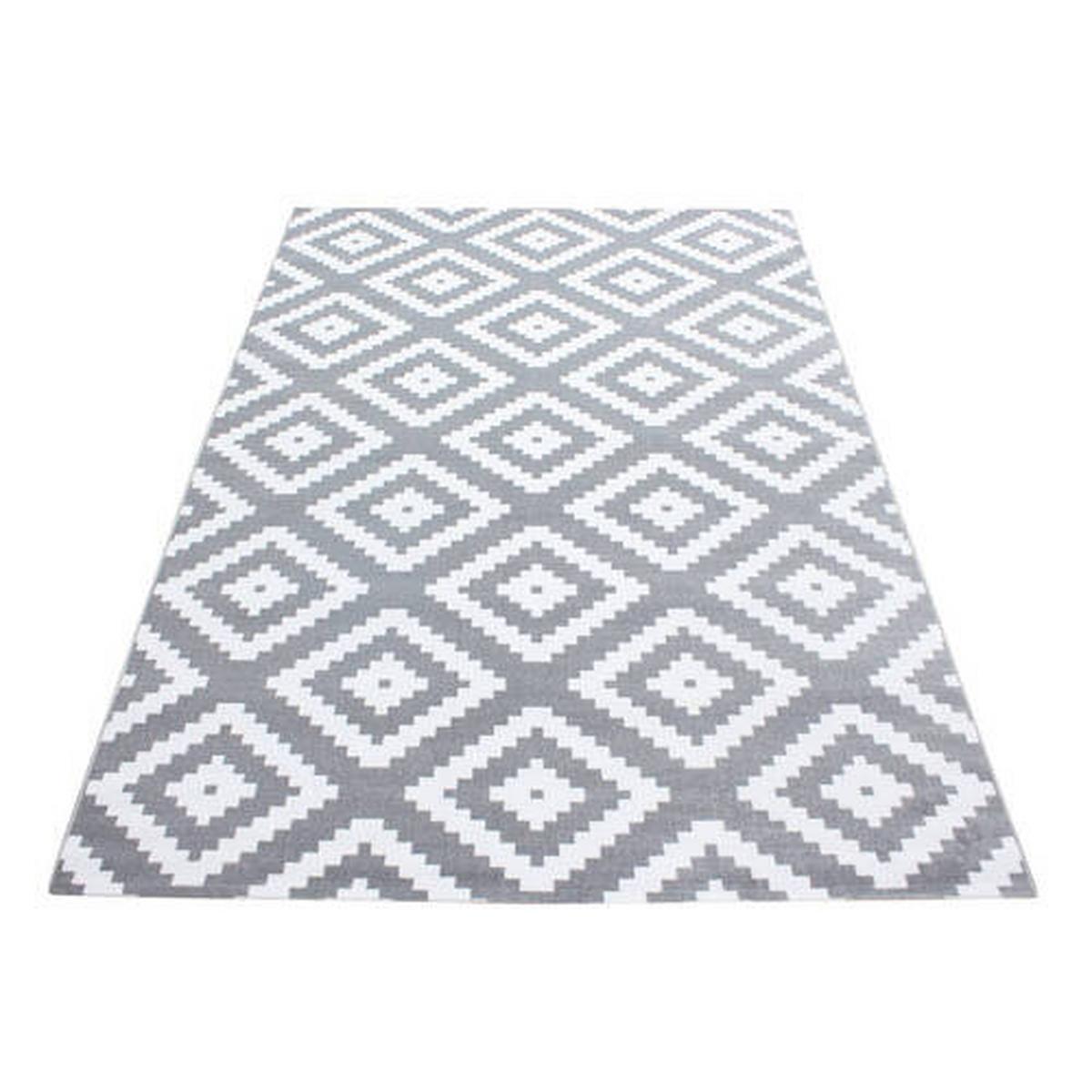 Webteppich Plus - Grau, Basics, Textil (280/370cm) - Novel