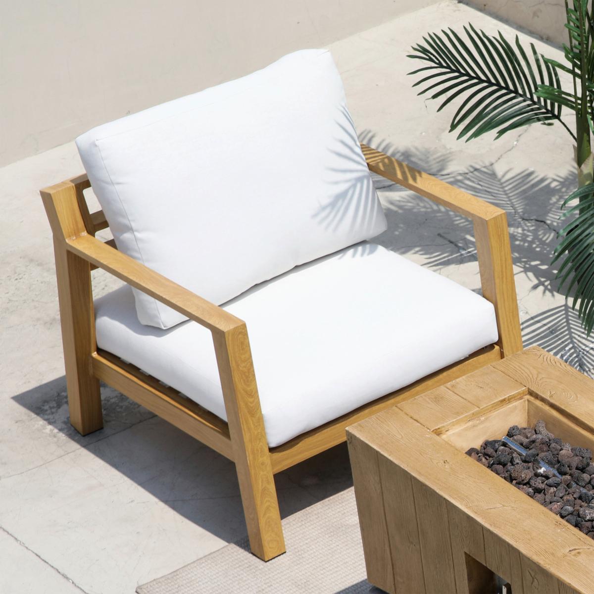 Dining-Loungeset Orla - Eichefarben/Braun, MODERN, Metall (223,5/89/73,5cm) - Ambia Garden