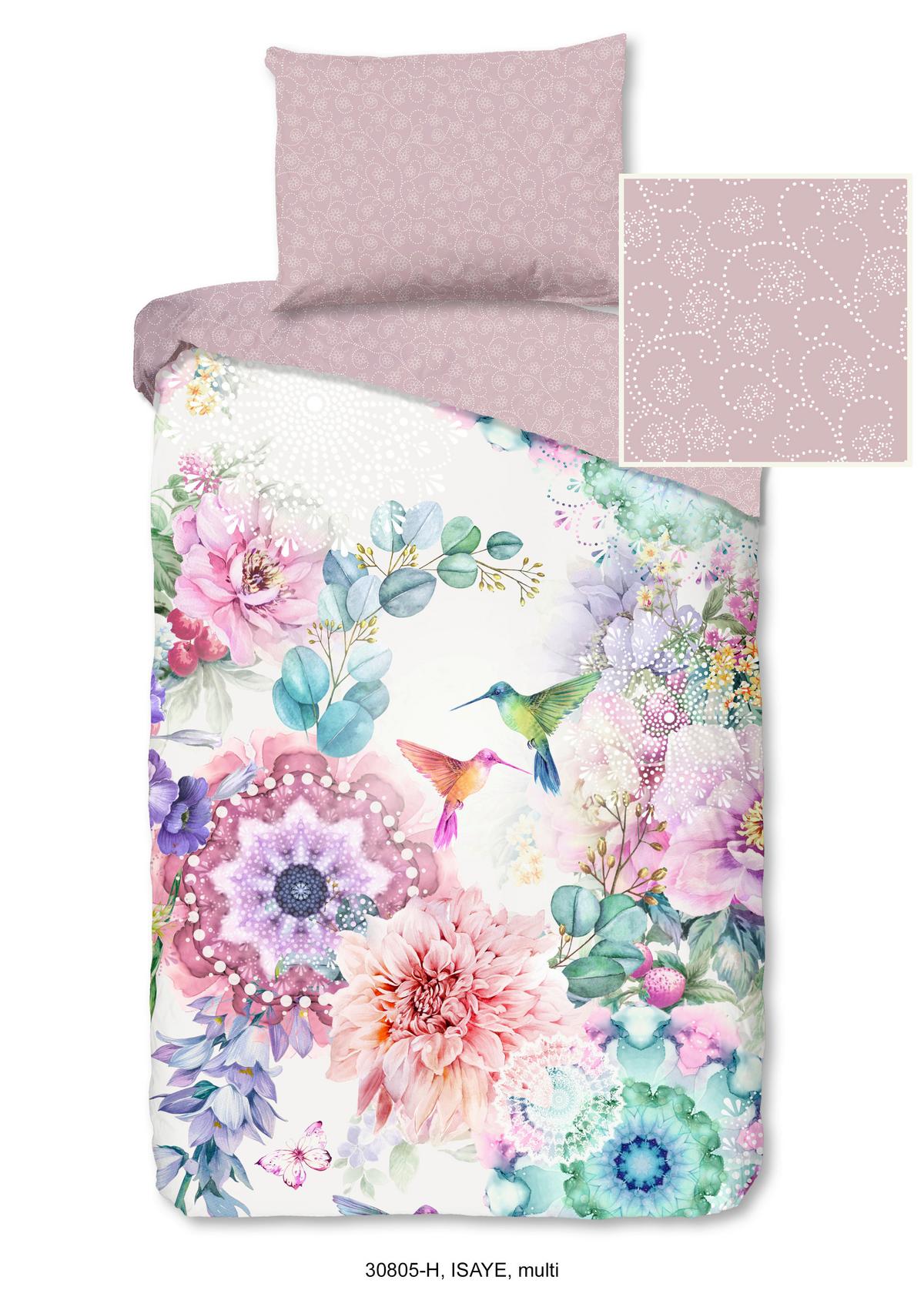 Bettwäsche Isaye Multicolor 140x200 cm - Multicolor, LIFESTYLE, Textil (140/200cm)