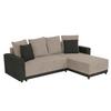 Ecksofa Time Anthrazit, Greige S: 178x248cm - Greige/Anthrazit, Design, Textil (178/248cm) - MID.YOU