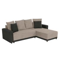 Ecksofa Time Anthrazit, Greige S: 178x248cm - Greige/Anthrazit, Design, Textil (178/248cm) - MID.YOU