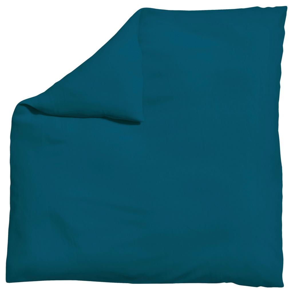 Bettdeckenbezug Knitted Jersey 200x200cm Petrol
