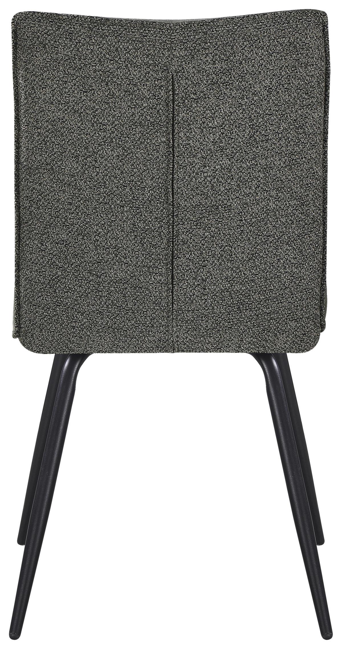 ŽIDLE NOVA - černá/zelená, Moderní, kov/textil (63/47/88cm) - Premium Living