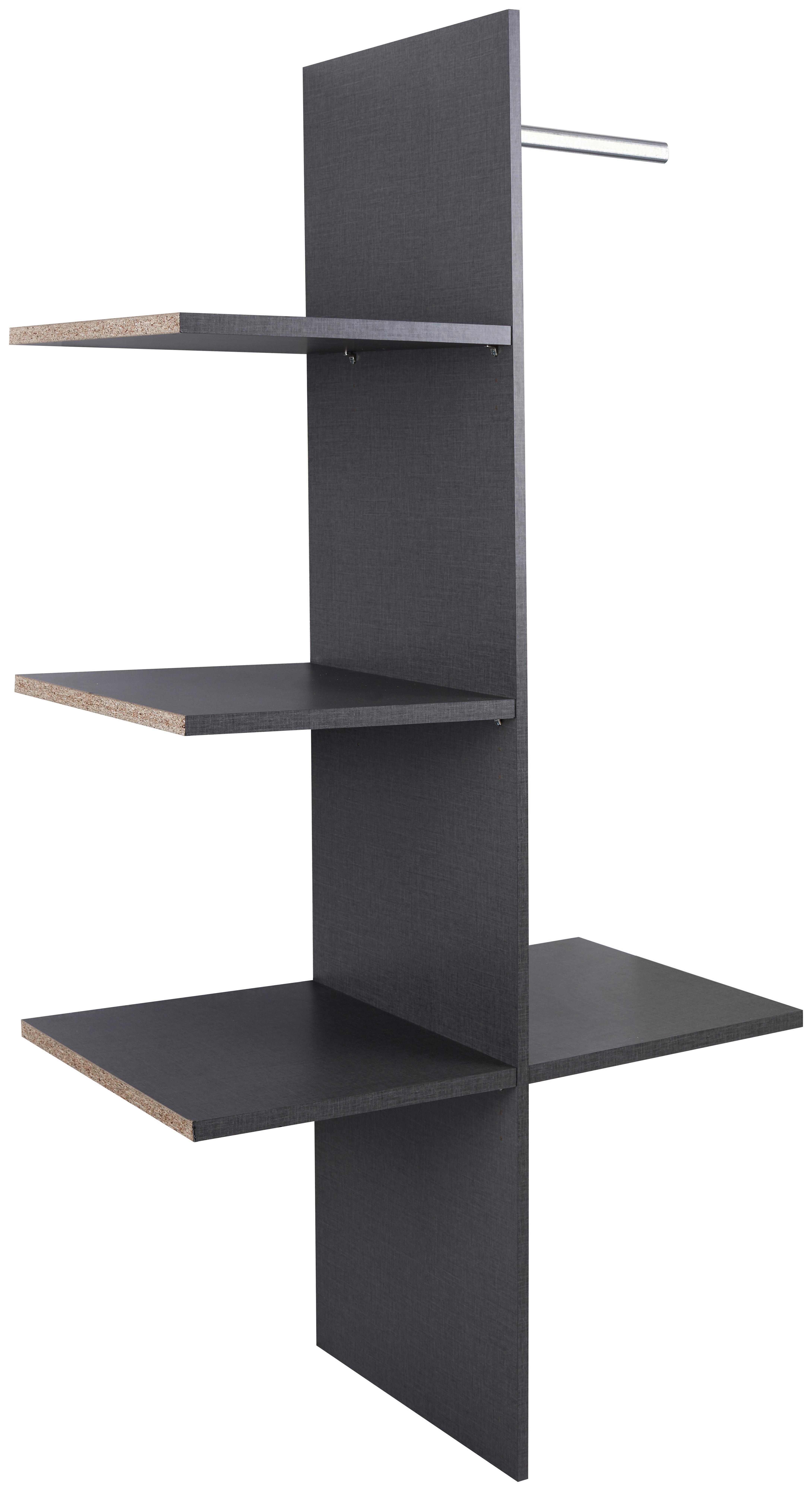 Inneneinteilung Kleiderschrank Tokio Twist + Kleiderstange