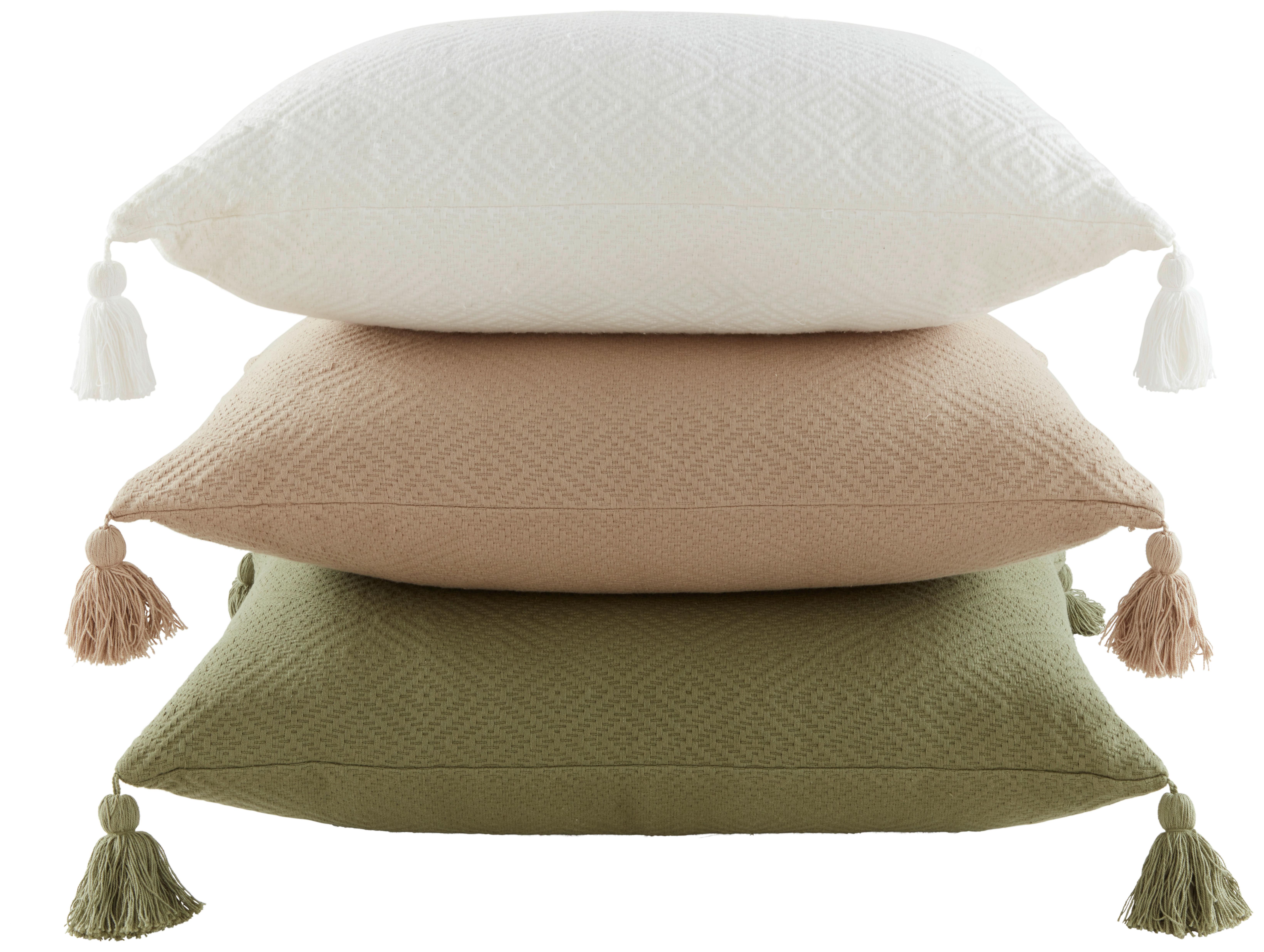 DEKORAČNÍ POLŠTÁŘ Frieda, 40/60cm, šedá - béžová, Moderní, textil (40/60cm) - Modern Living