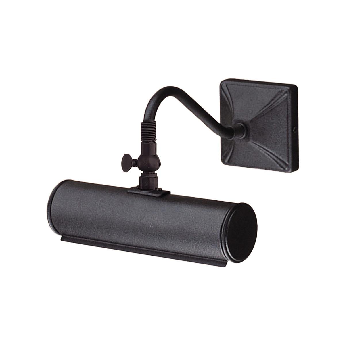 Bilderleuchte PL1-10 Schwarz, 1-Flammig - Schwarz, Basics, Metall (19/13.5/20cm) - Elstead Lighting