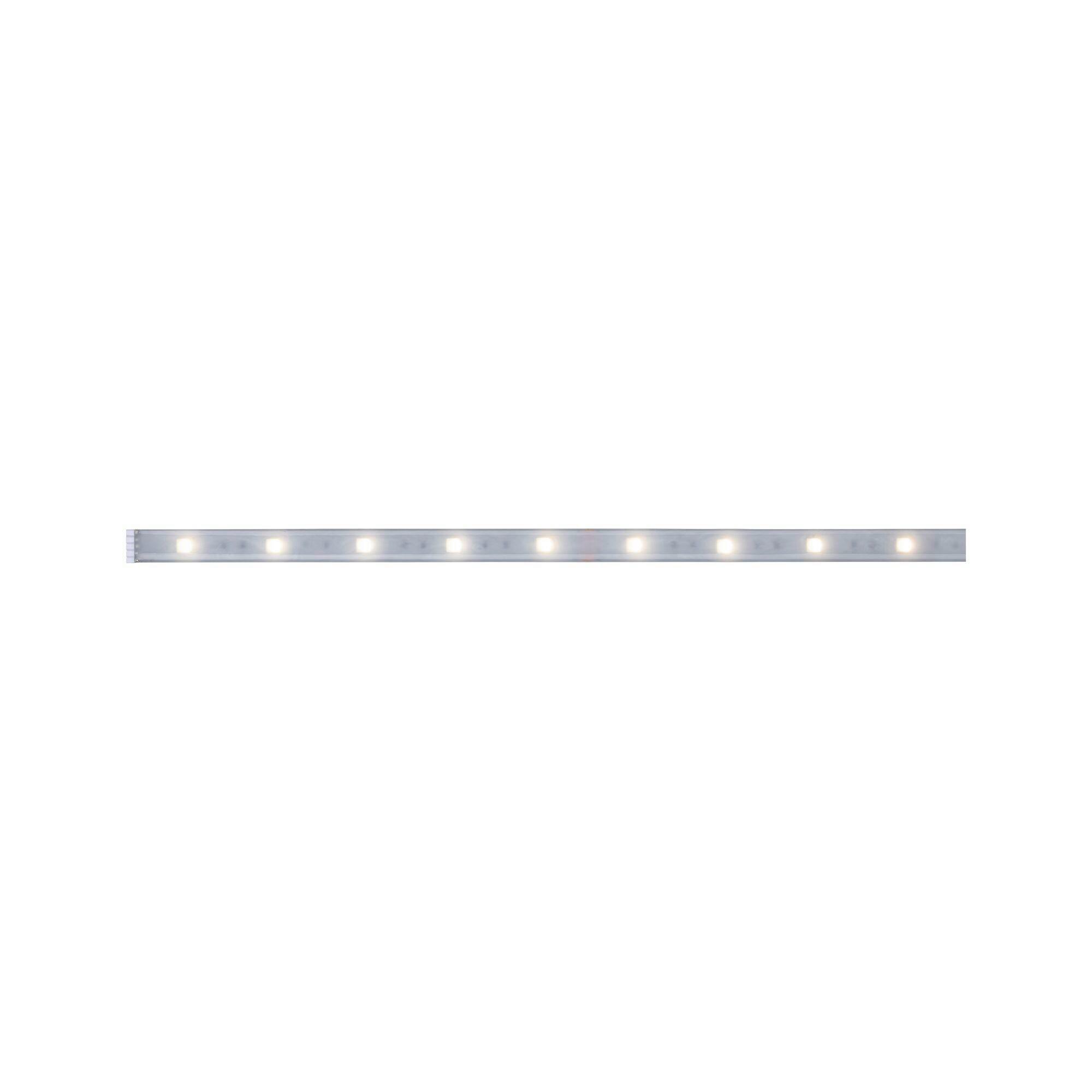 LED-Streifen Farbwechsler L: 1 M Ip44, dimmbar - Silberfarben, Basics, Kunststoff (100cm) - Paulmann