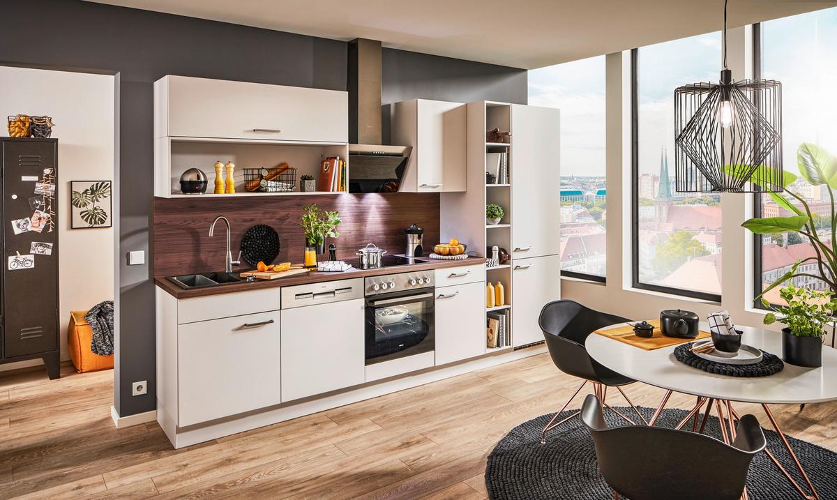Einbauküche Las Vegas Frei Planbar Klassisch - MODERN, Holzwerkstoff - Vertico