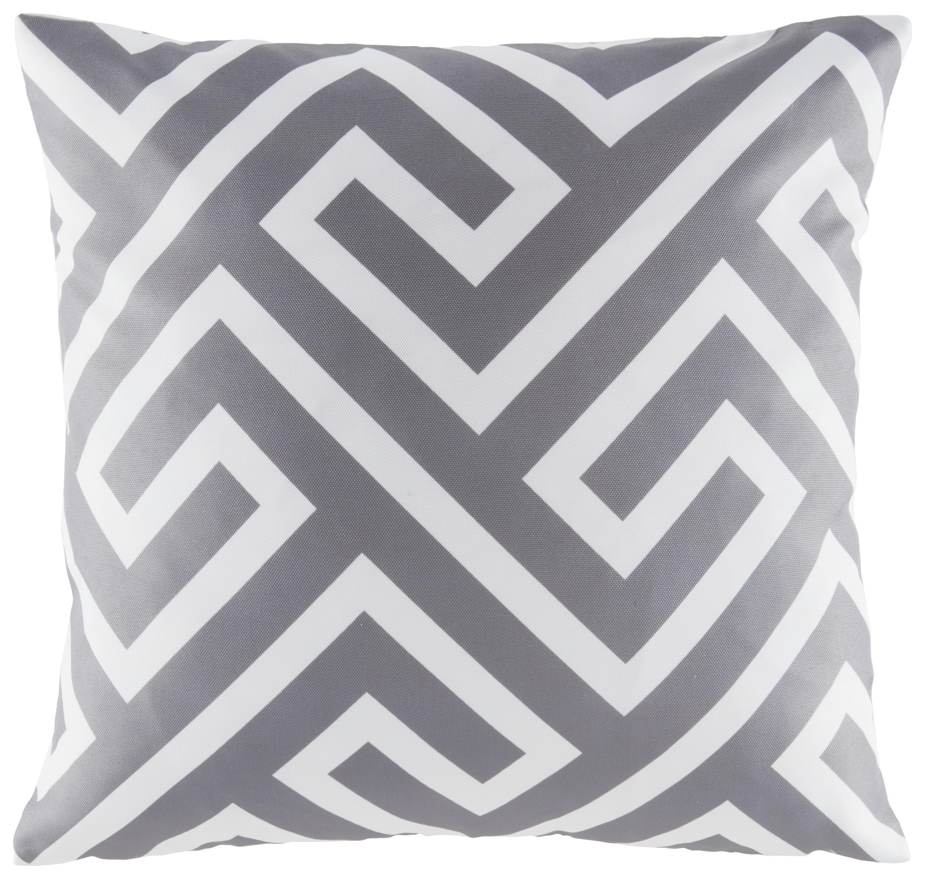 Outdoor-kissen Ibiza - Anthrazit, MODERN, Textil (45cm) - Luca Bessoni