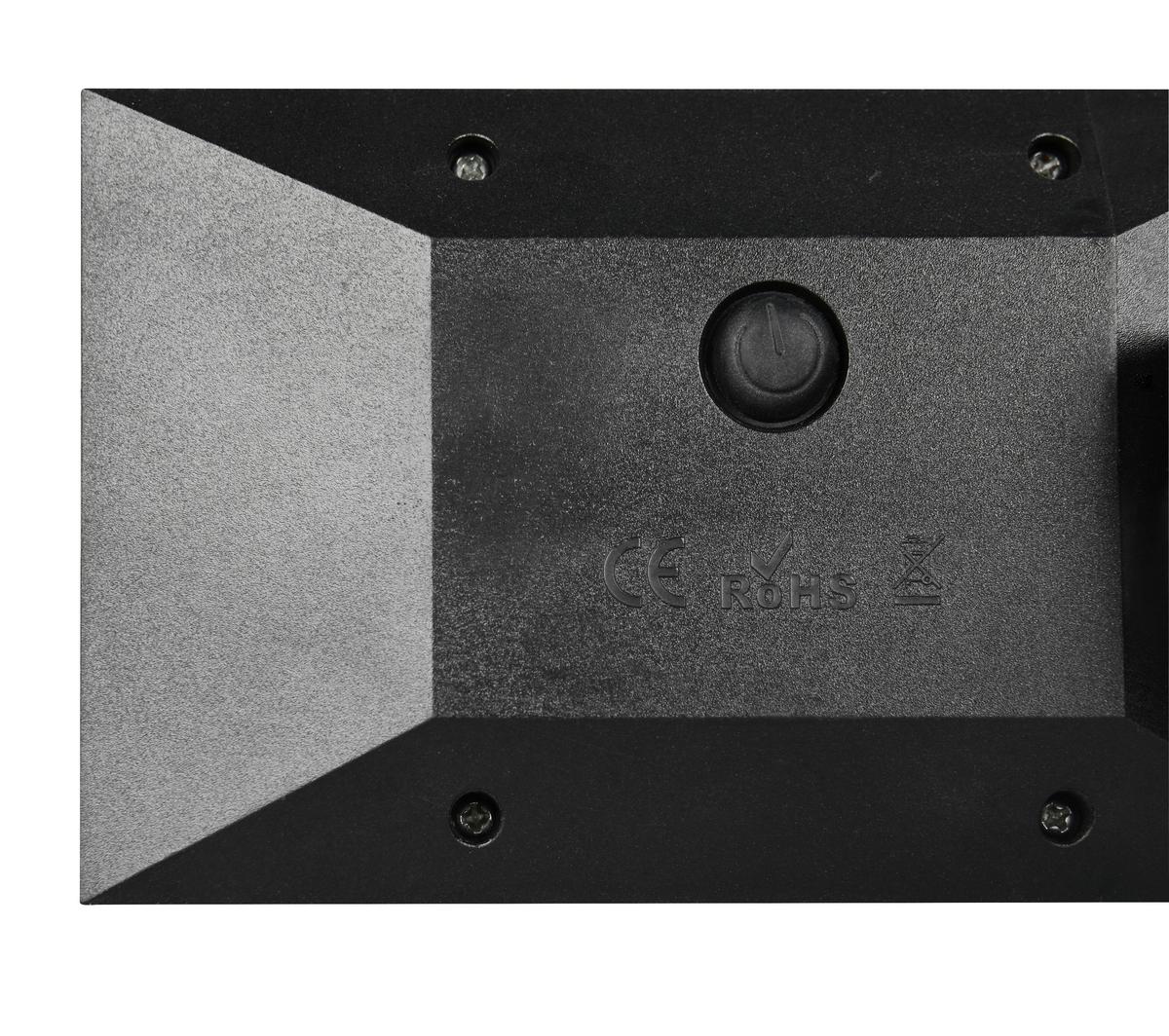 Solarleuchte Festival Schwarz L: 9 cm - Schwarz, KONVENTIONELL, Kunststoff (9/36/24cm)