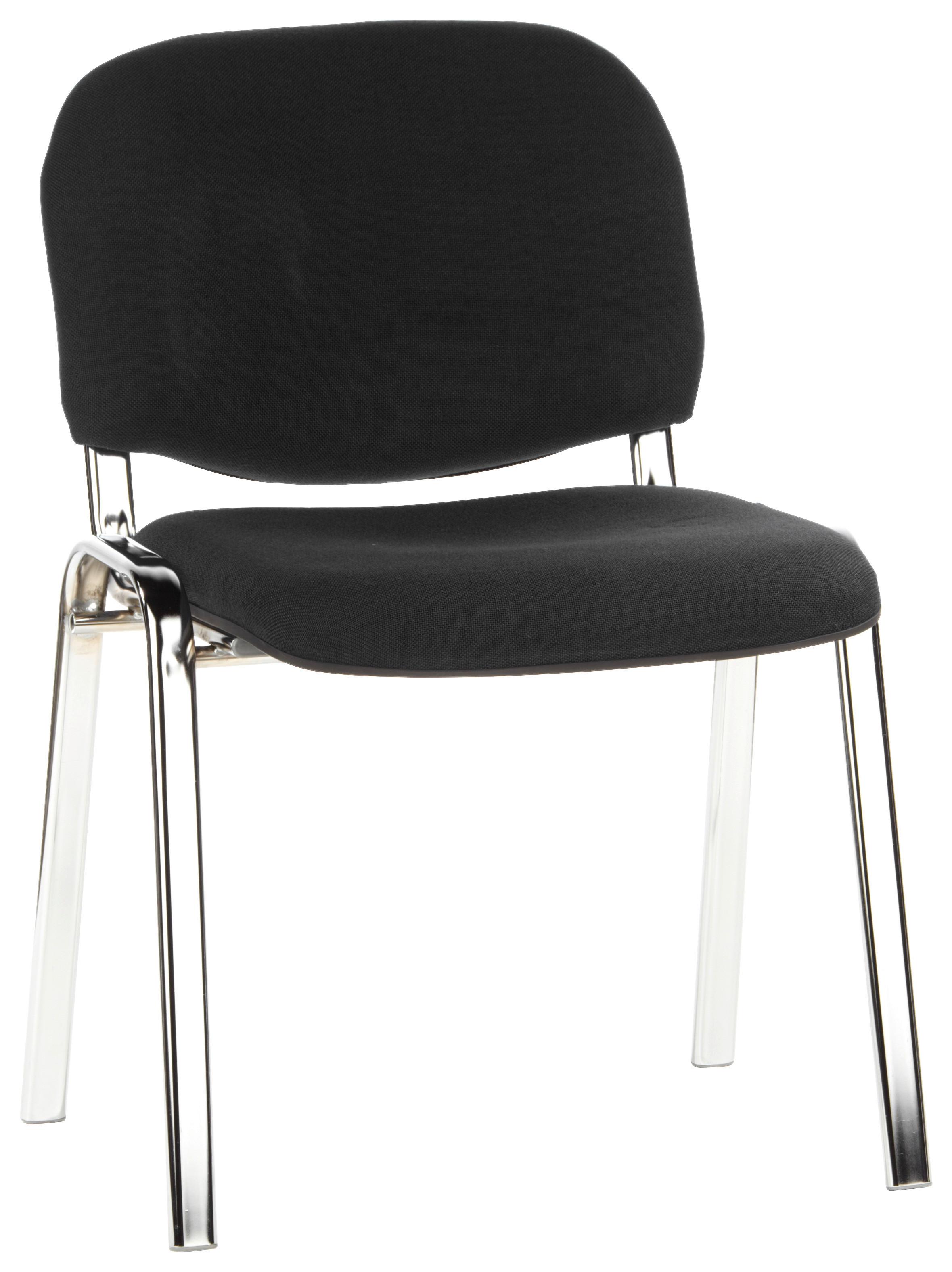 Besucherstuhl Xt 600 Stapelbar Schwarz Bis 100 Kg