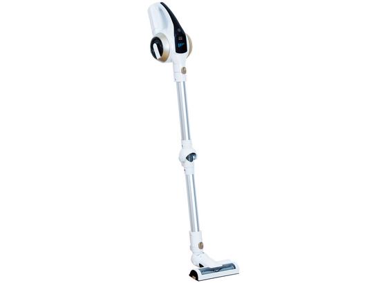 Akku-Bodenstaubsauger Livington Prime - Weiß, MODERN, Metall (123/22/16cm) - Mediashop Akku-Bodenstaubsauger Livington Prime - Weiß, MODERN, Metall (123/22/16cm) - Mediashop