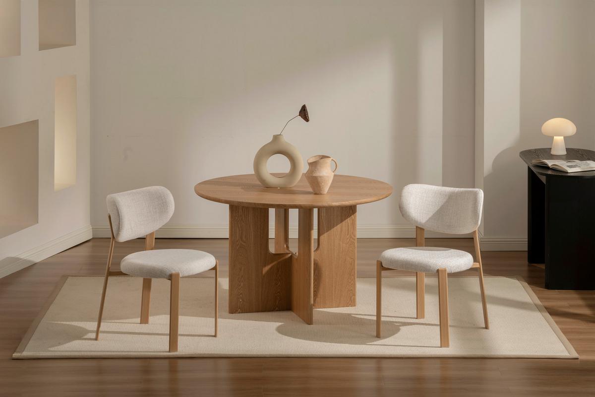 Esstisch Levi Eichefarben D: 120 cm - Eichefarben, MODERN, Holz/Holzwerkstoff (120/120/75cm) - Livetastic