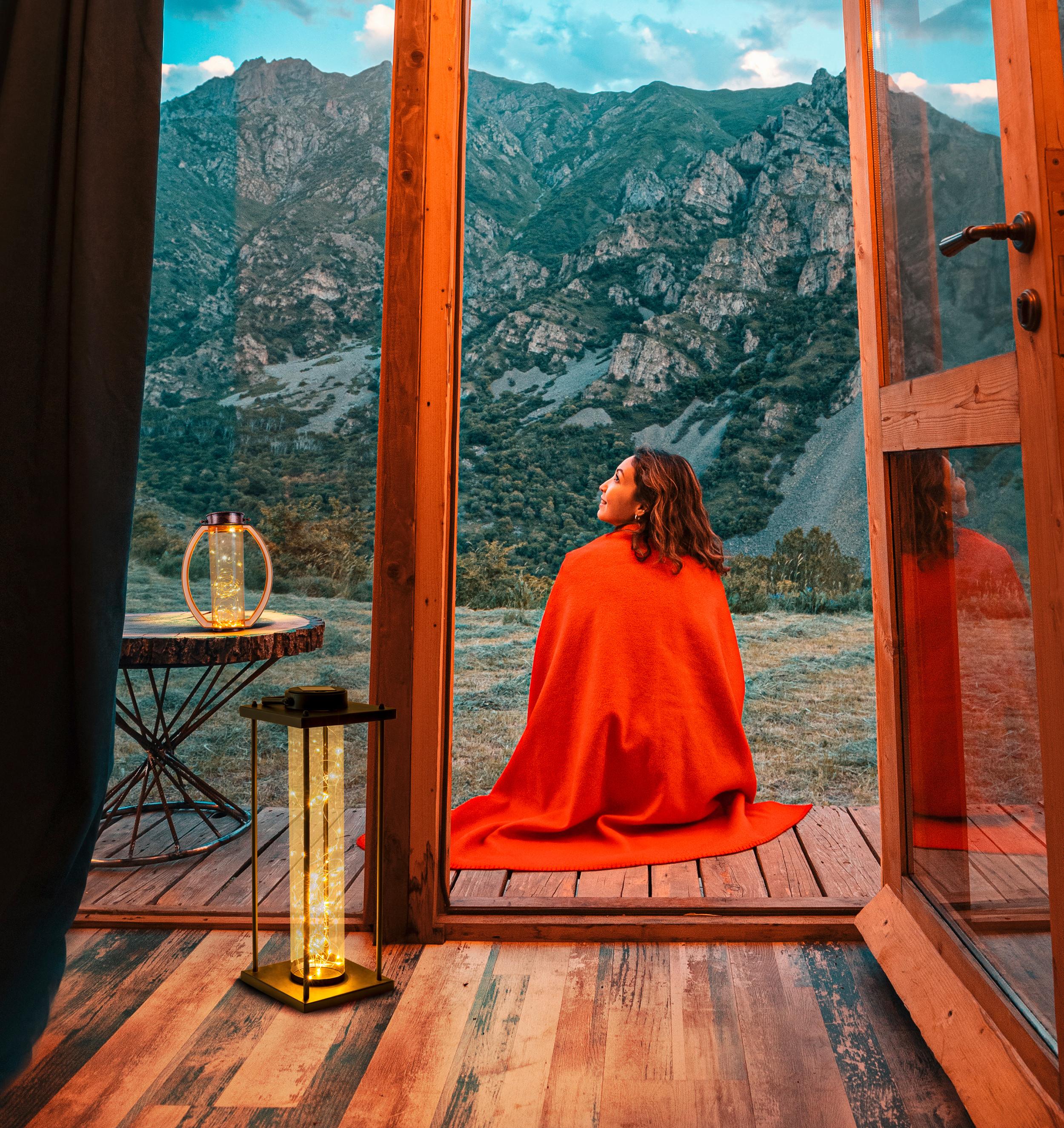 Solarleuchte 5294101 Fairylight - Messingfarben/Goldfarben, Basics, Kunststoff/Metall (19,5/12,5/26cm) - Näve