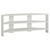 Lowboard Thales Eckfernsehtisch - Weiß, Design, Holzwerkstoff (114/45/36cm) - Livetastic