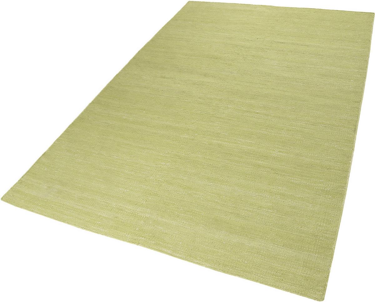 Handwebteppich Limettengrün Baumwolle Kelim 130x190 Cm - Limette, Basics, Textil (130/190cm) - Esprit