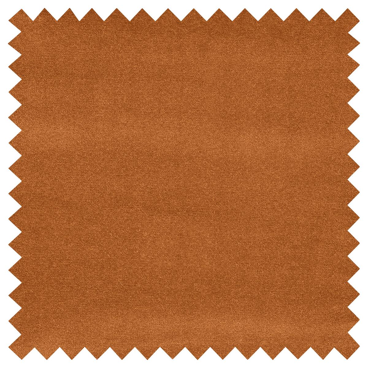 Schlafsofa Pafos Cognac B: 203 cm - Chromfarben/Cognac, Design, Textil (203/77-98/103cm) - MID.YOU