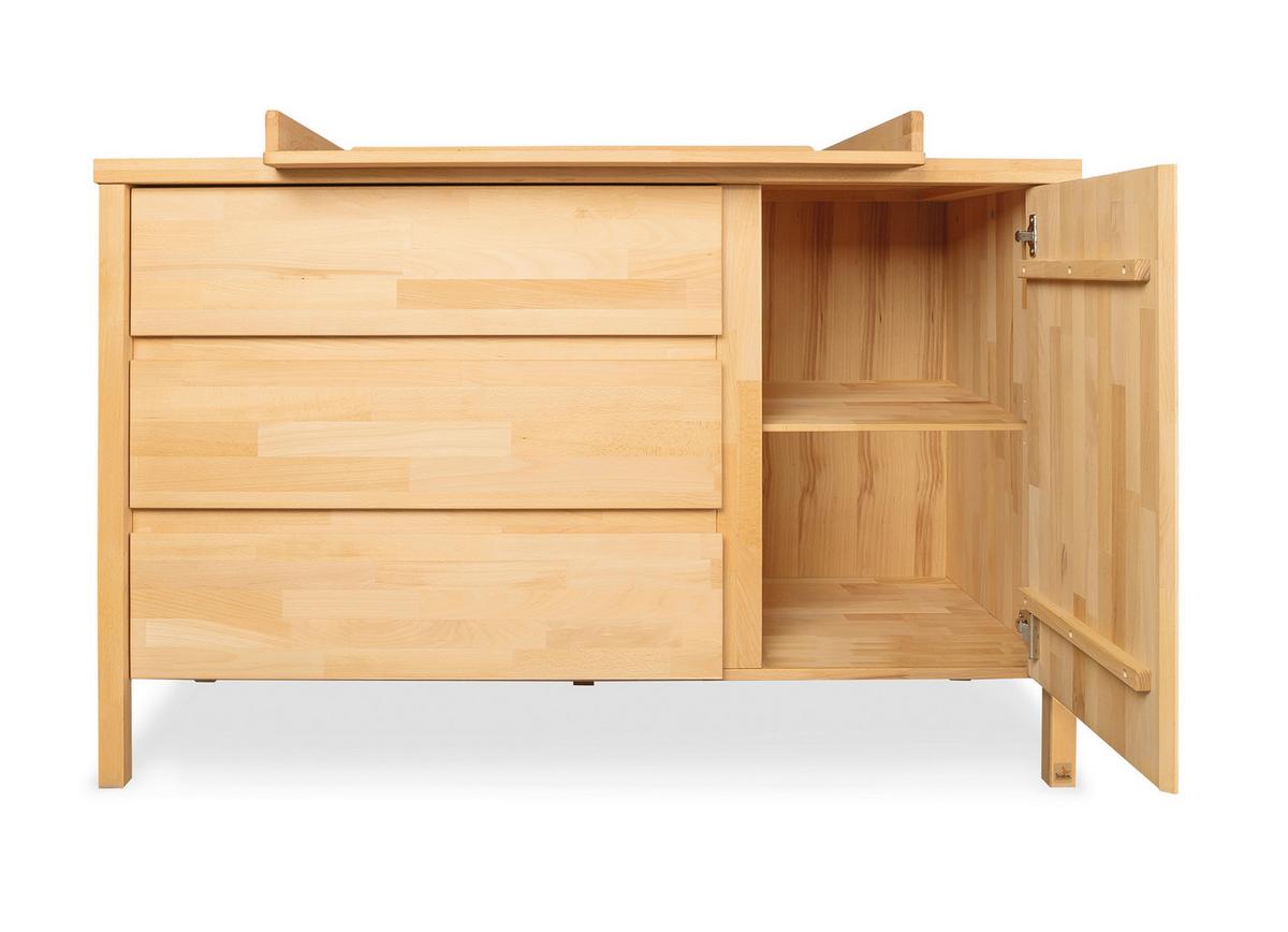 Babyzimmer 092101x Enno - Buchefarben, Natur, Holz - Pinolino