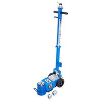 Wagenheber Lufthydraulisch Blau/schwarz B: 69,7 Cm - Blau/Schwarz, Basics (69.7/30.6/39cm)