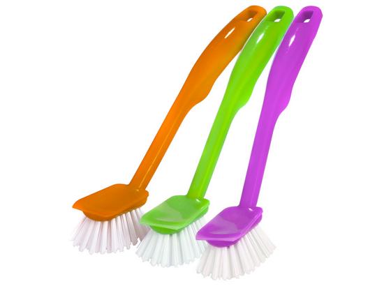 Spülbürsten 2er-packung - Lila/Limette, KONVENTIONELL, Kunststoff (27/3/9cm) - Homezone Spülbürsten 2er-packung - Lila/Limette, KONVENTIONELL, Kunststoff (27/3/9cm) - Homezone