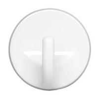 Klebehaken Rundhaken 4433013100 - Weiß, KONVENTIONELL, Kunststoff (3,5cm) - Wenko