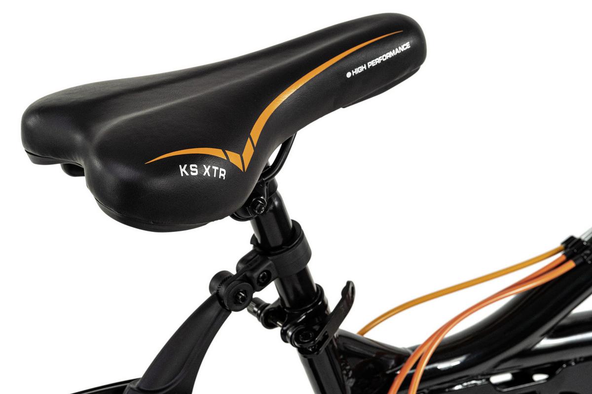 Mountainbike Fully 26 Zoll Bliss 21 Gänge - Schwarz, Basics, Metall (180/100/70cm) - KS Cycling