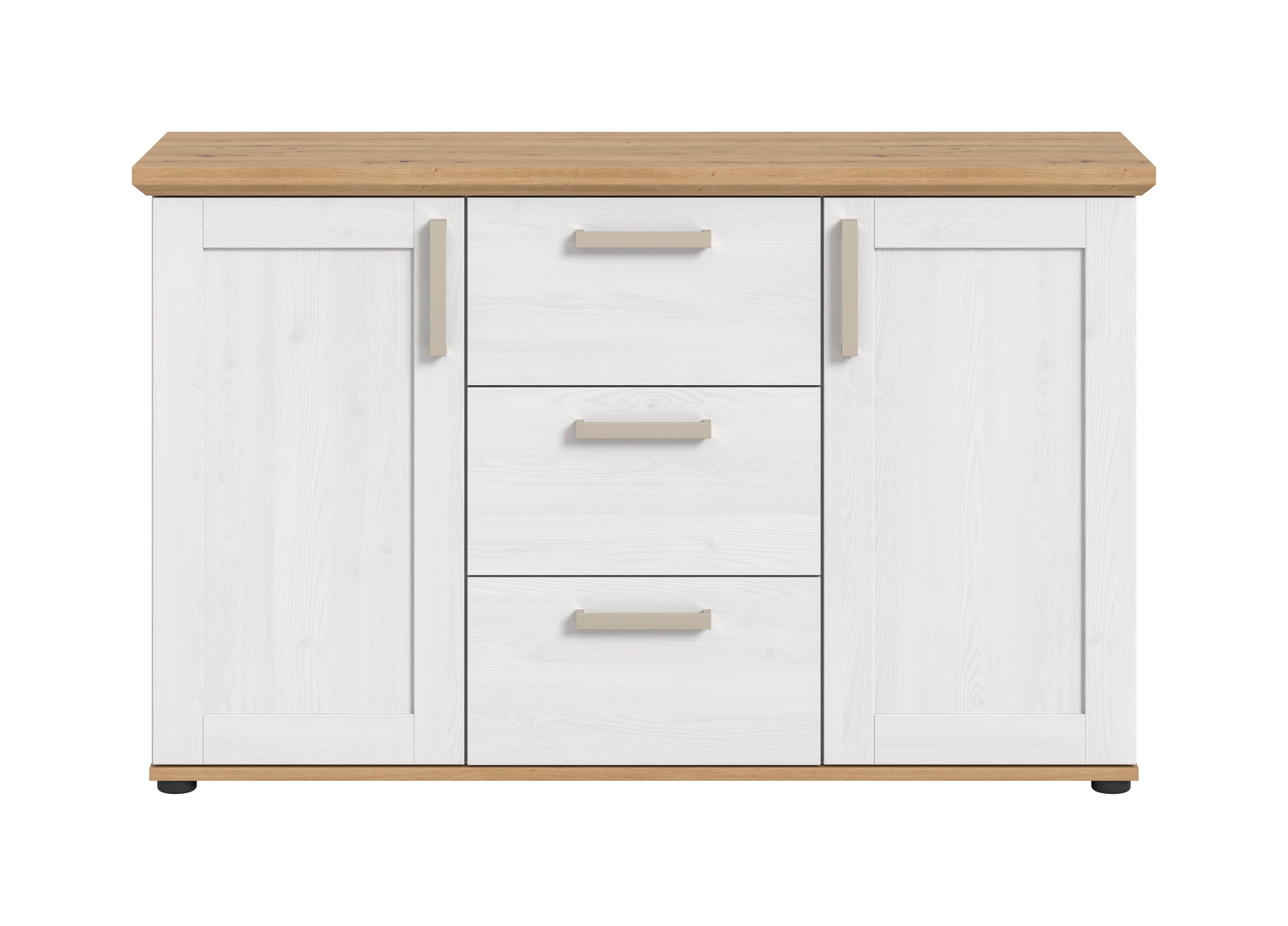 Sideboard Verona Lärchefarben /Eiche Dekor B: 129cm