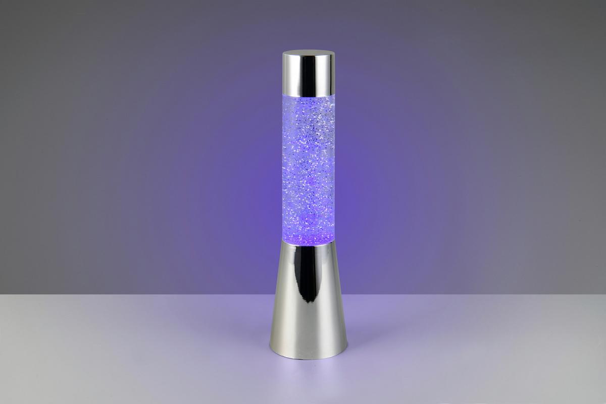 LED-Dekoleuchte inkl. Rgb - Silberfarben, Basics, Kunststoff/Metall (9/33cm) - Luca Bessoni