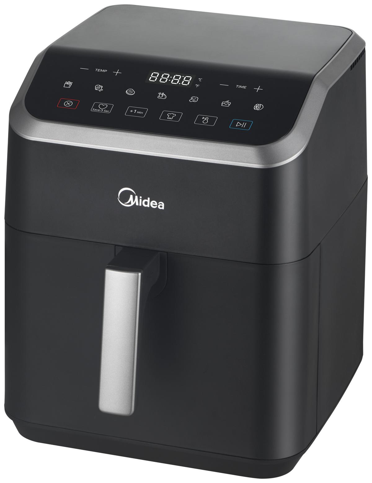 Heißluftfritteuse Air Fryer Freistehend - Basics, Kunststoff (38,7/34,3/27,1cm) - Midea