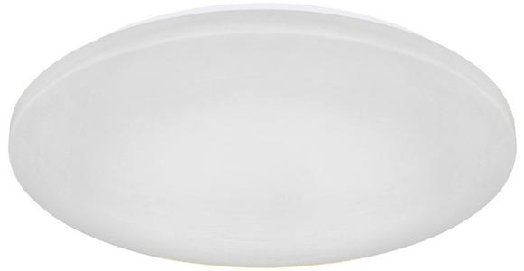 Led-deckenleuchte Emilio Ø 54 Cm Warmweißes Licht - Opal/Weiß, MODERN, Kunststoff/Metall (54cm) - Luca Bessoni