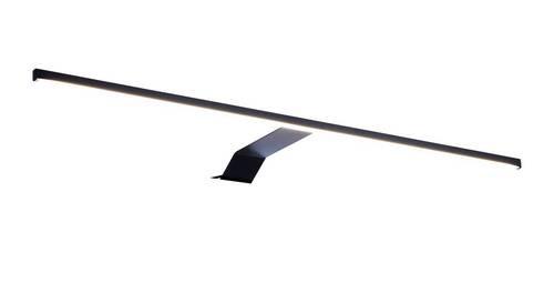 Aufbauleuchte Slimline - Schwarz, MODERN, Kunststoff (60cm)