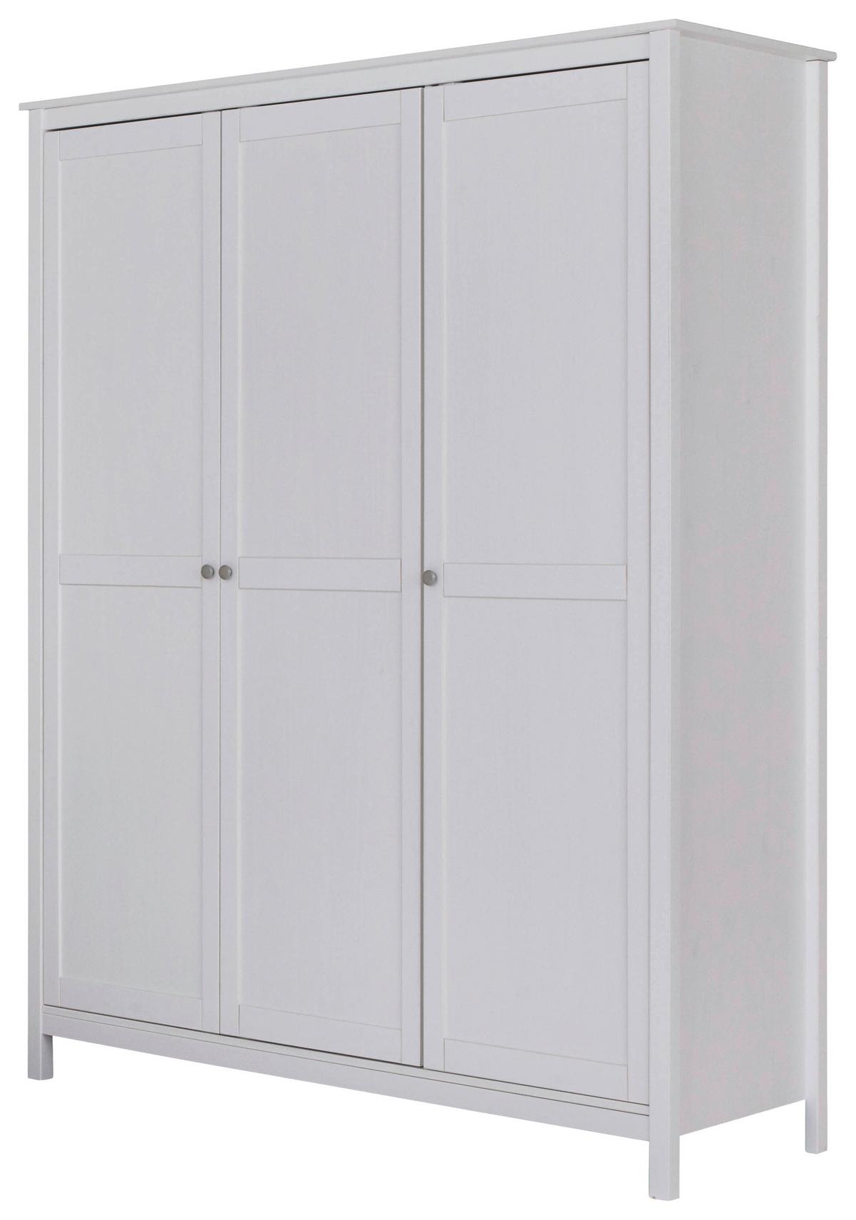 Einzelzimmer Vilmar Chilly Weiß 3-Teilig - Weiß, MODERN, Holz - MID.YOU