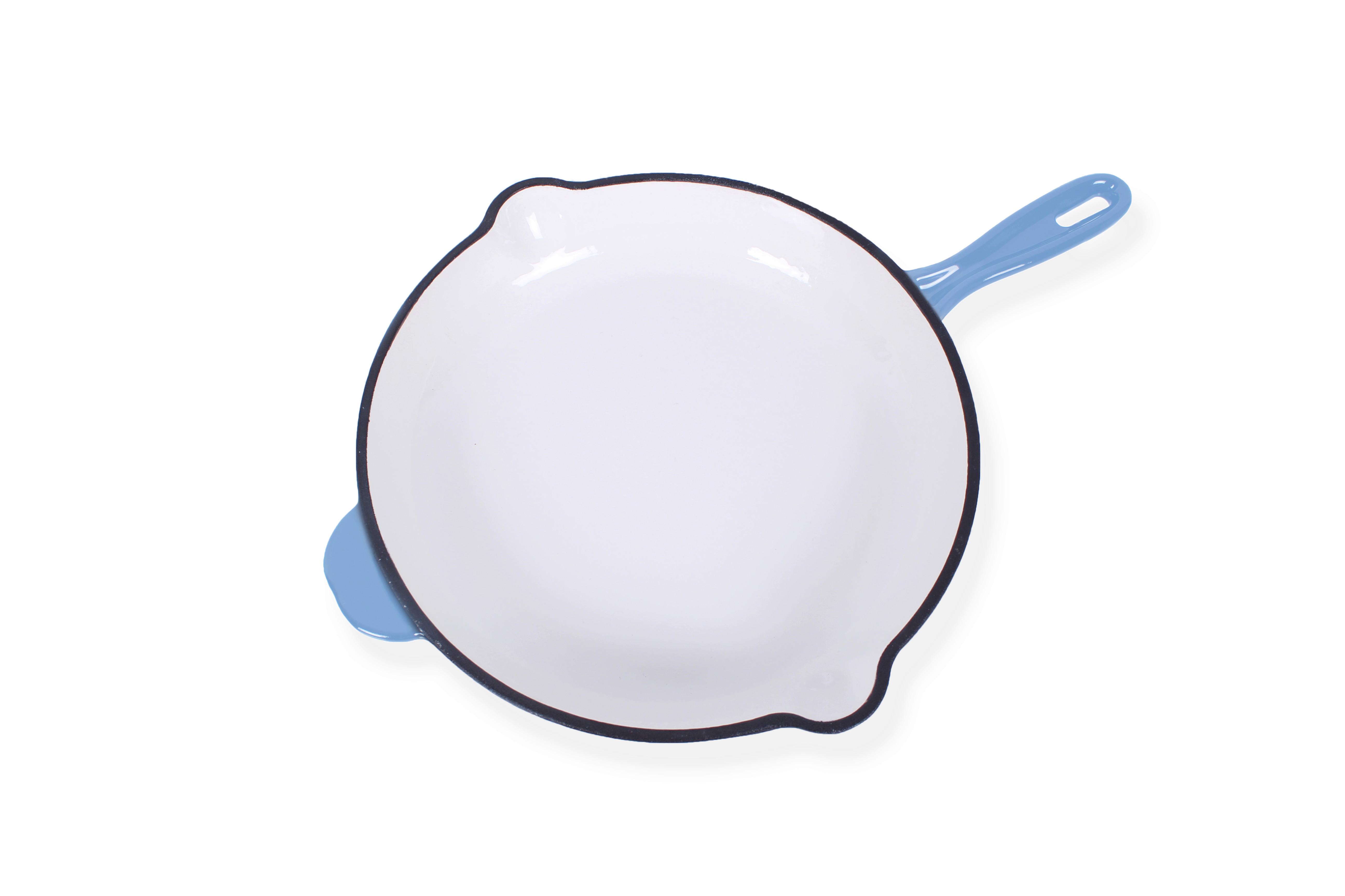 PANVICA NA SMAŽENIE ELIANA - modrá, Basics, kov (42,5/27/4,5cm) - Echtwerk