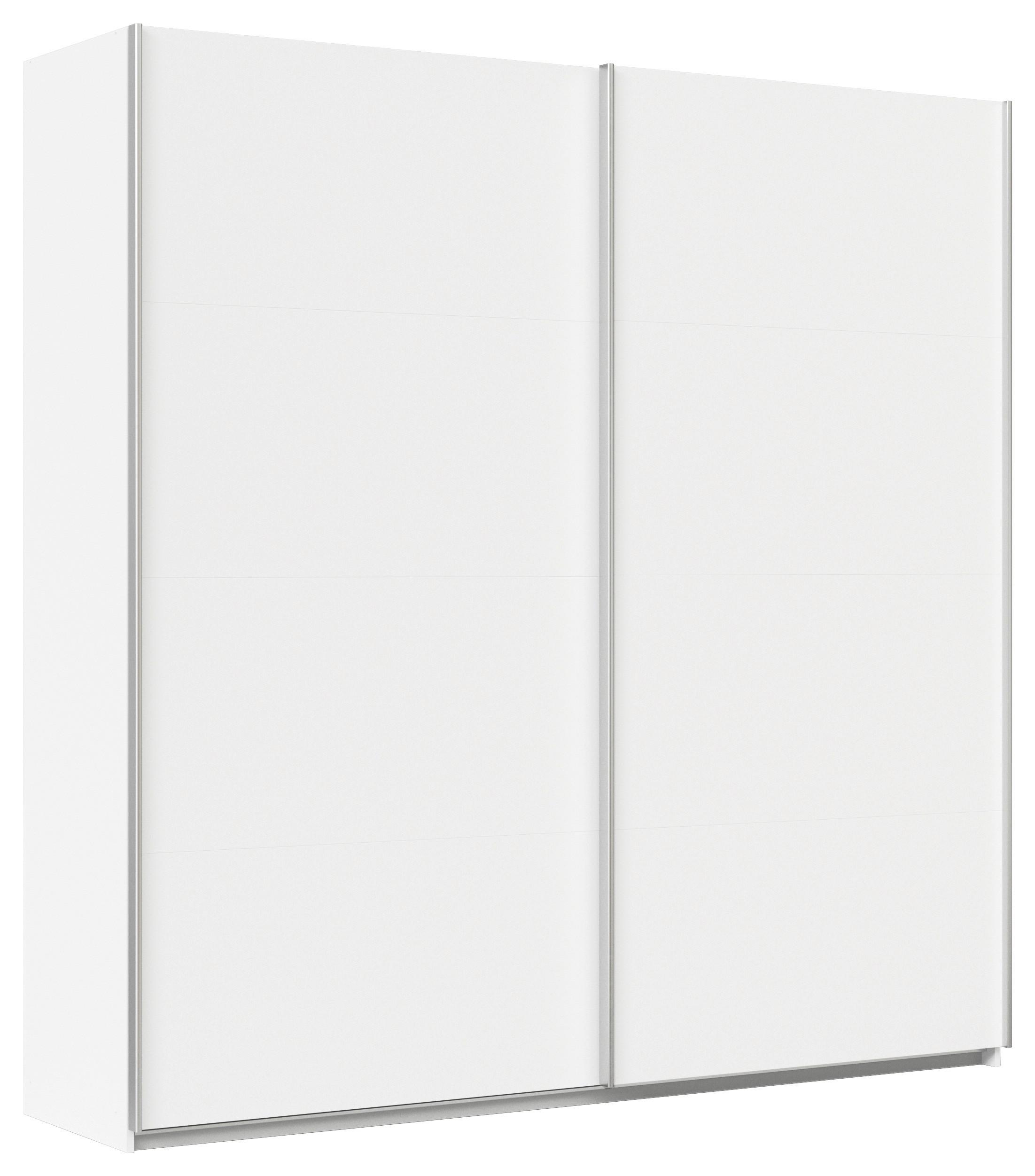 Schwebetürenschrank Feldkirch 225 maxihöhe - Weiß, MODERN, Holzwerkstoff (225/229/62cm)