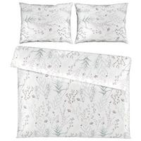 Posteľná bielizeň Lina XXL, 2x70/90 200/220cm - biela, Konventionell, textil (200/220cm) - Mömax