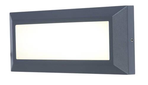 Led-außenleuchte 5191601118 Helena - Anthrazit/Opal, Design, Kunststoff/Metall (23/10,1/3,2cm)