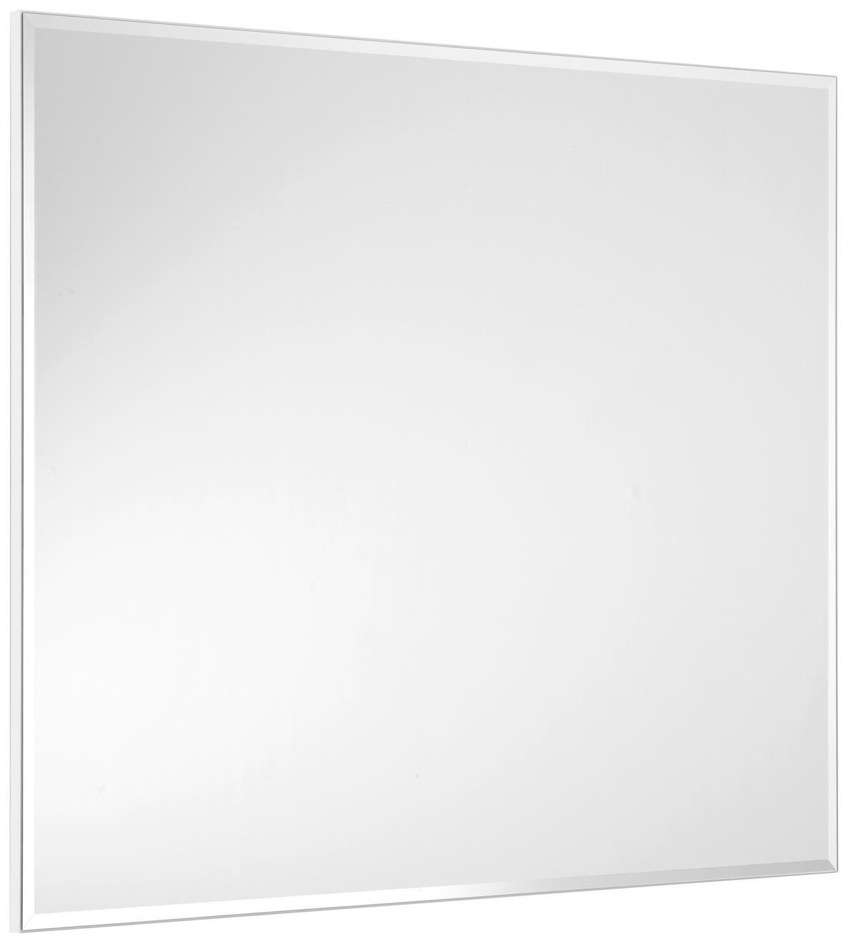 Spiegel Avanti Weiß B: 100cm - Weiß, Basics, Holzwerkstoff (100/82,5/2cm) - Hom`in