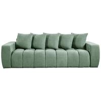 Schlafsofa Cloud Mint B: 250 Cm - Schwarz/Mintgrün, Basics, Textil (250/86/140cm) - Livetastic