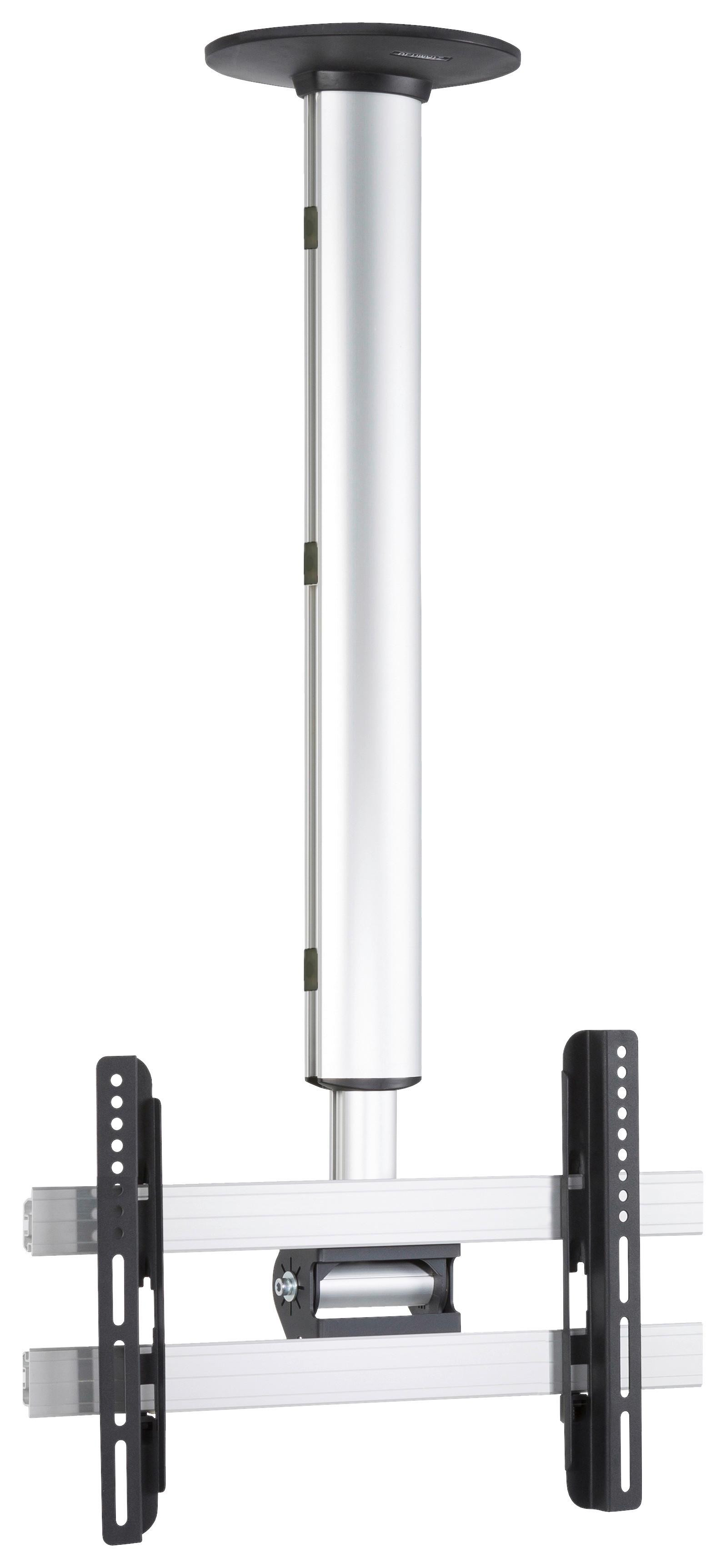 TV- Halterung cm Silberfarben B: 42 cm - Silberfarben, MODERN, Metall (42/74/19cm) - MID.YOU